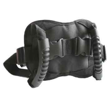 Durable ATV Rear Passenger Handlebars - Black Motorcycle Grab Handles