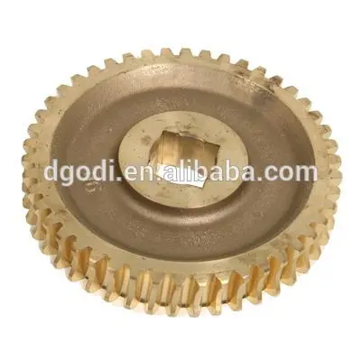OEM custom high precision brass worm gear winch