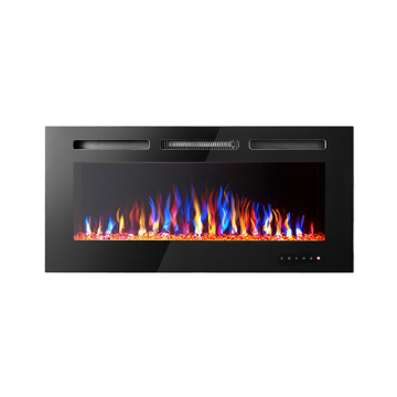 High-Quality Modern Remote-Controlled Electric Fireplaces and Accessories with 6 Color Changing Options