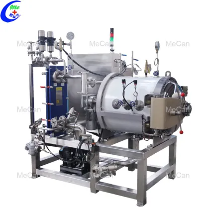 Water Immersion Lab Retort Processing In Food Technology