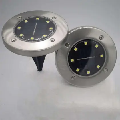 8LED Solar Underground Lights Home Solar Lawn Lights Outdoor Garden Decoration Lights Solar Energy Lights