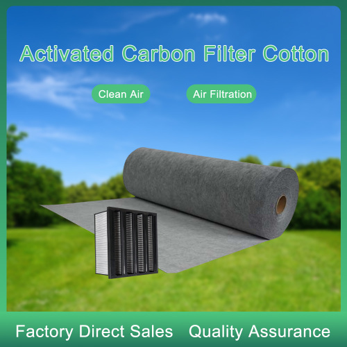 Tecido de carbono ativado não tecido