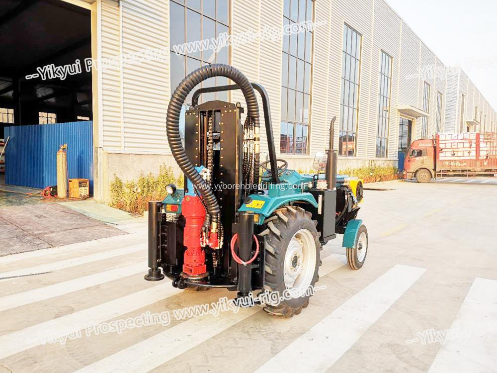 Large Diameter Tractor Drilling Rig for Water Wells