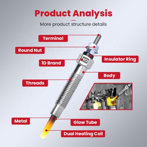 محركات الديزل Glow Plug CP-07 لـ Mitsubishi 4D56