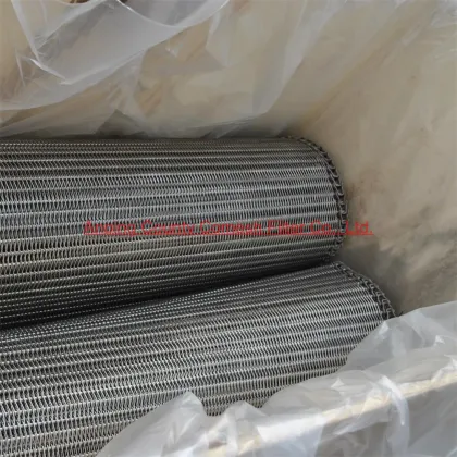 Food industry  stainless steel conveyor belt