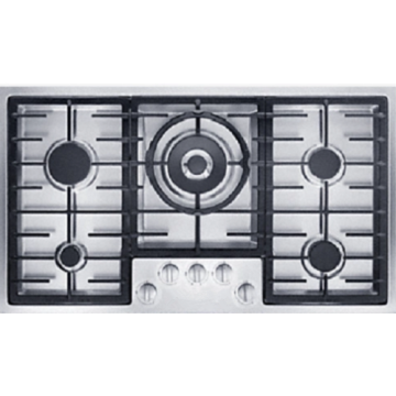 Miele SS Top Gas Stove 5 Burner