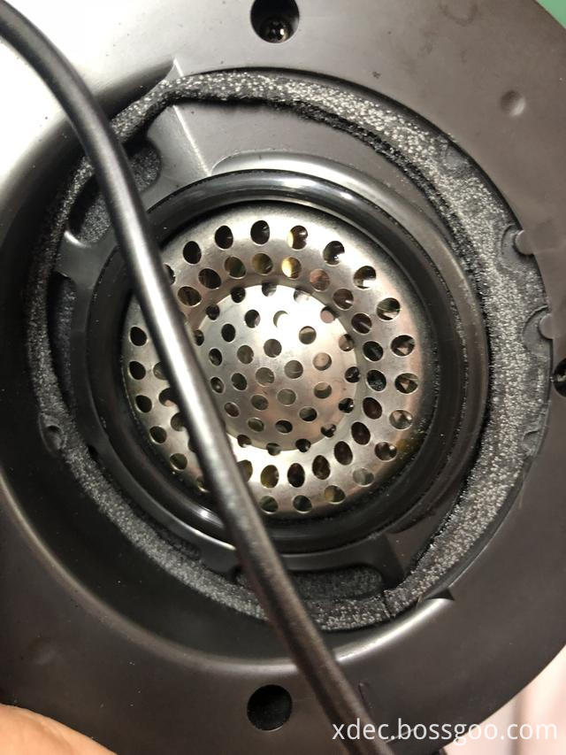 40mm 32ohm 20mw helmet speaker driver metal mesh cover 40mm helmet speaker unit