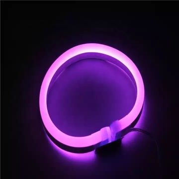 LED rope 360 degree strip light silicone led neon light 12v 5M neno light IP67 40mm led neon tube