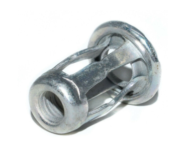 304 Stainless Steel Petal J-Nut Molly Blind Spider Jack Nut Screw Anchor with M8 Threaded Insert in Sizes M4, M5, and M6