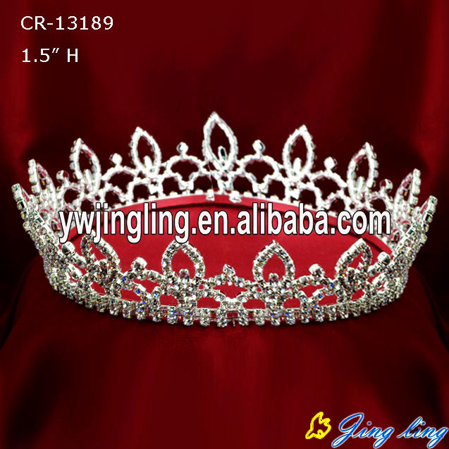Full Round Beauty Queen Pageant Crown