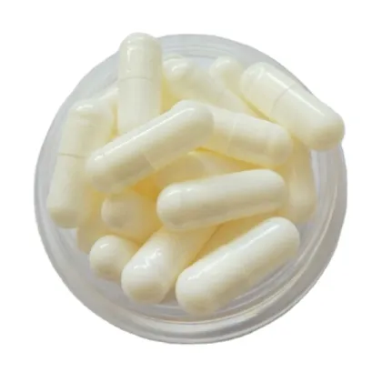 Size 00 Natural Halal Gelatin Empty Capsules