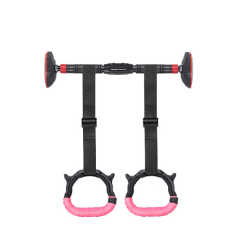 Kids Gym Fitness: Pull Up Horizontal Gymnastic Ring with Nylon Strap