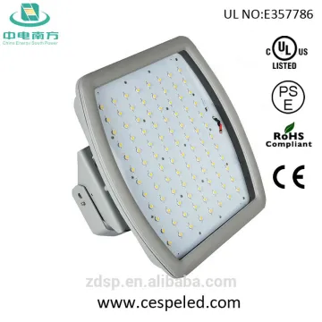 40~185W Gas Station LED Canopy Light ce atex ul DLC Listed
