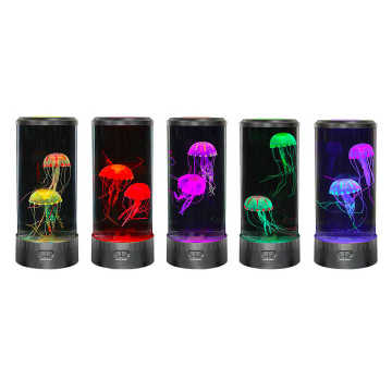 โคมไฟ LED แมงกะพรุนที่เปลี่ยนสี RGB: สำนักงานและตกแต่งบ้านที่มีสไตล์สำหรับวันเกิดวันเกิด