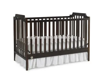 new design hot sale friendly solid bamboo portable baby bed /crib folding bamboo baby cot