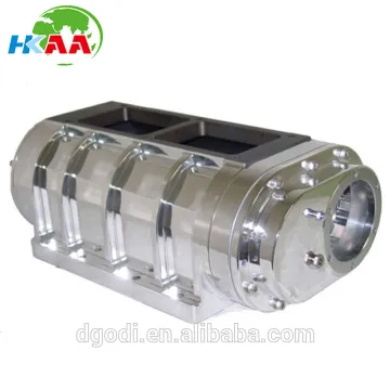 Polished Finish 6061-T6 Aluminum Supercharger Billet Case for Track use