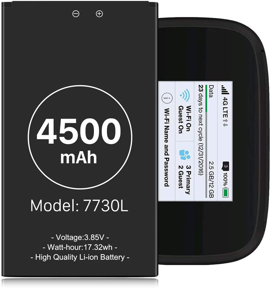 Novatel Jetpack MiFi 7730L Mobiler Hotspot-Akku