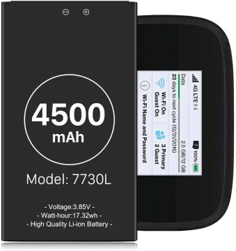 Novatel Jetpack MiFi 7730L Mobile Hotspot battery