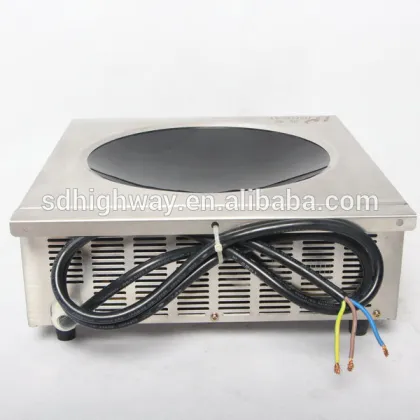 3500W slide control commercial induction cooktop with Infineon IGBT and half-bridge