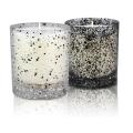 Luxury Clear Glass Scented Candles With Spot Surface