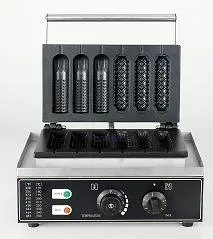 Popular Snack Maker Home Use and Commercial Crisp Machine with Six Parts