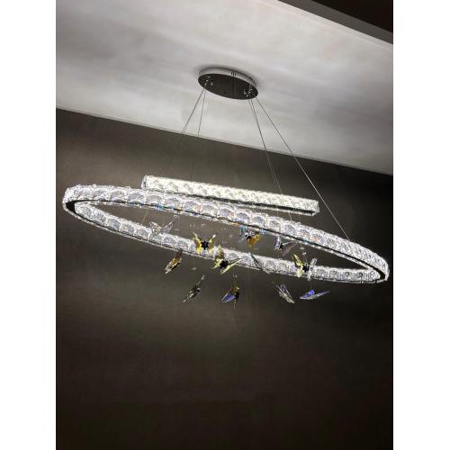 Residential decoration luxury hotel lobby custom chandelier