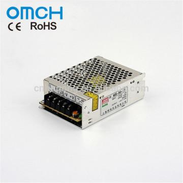 OMCH MS-50 50W 5V/12V/24VDC AC-DC Industrial Mini SMPS Switching Power Supply Adapter