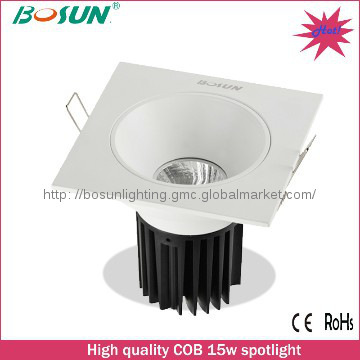 china hot selling 15w cob led spotlight 2 years guarantee