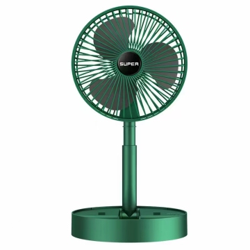 Wholesale USB Wireless Charging Table Fan - Retractable, Folding, 3 Levels for Car and Home