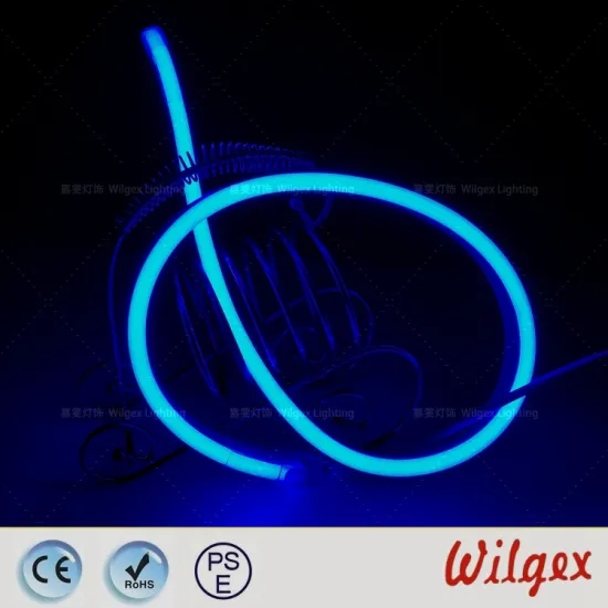 Blue LED Neon tape flex light