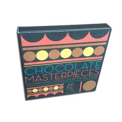 Brand Logo Print Kraft Paper Chocolate Box