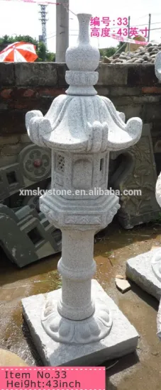 cheap outdoor decorative stone lanterns