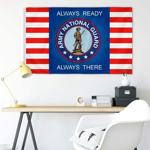 Army National Guide Flag Polyester