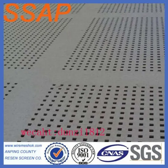 punching hole perforated plate mesh