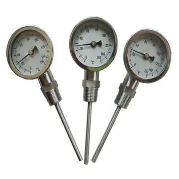 WSS Series Stainless Steel Bimetal Thermometer: Precise Temperature Gauge for 0-150°C Applications