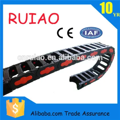 plastic flexible electric wire cable tray drag for wires