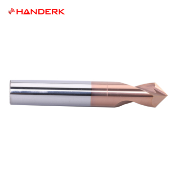 Custom 60/90 Degree Center Drill Bits - Solid Carbide Spotting Drills for CNC Machine Tools