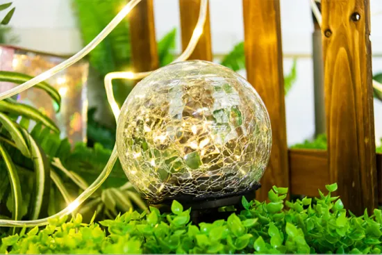 LED Solar Crack Ball Lights