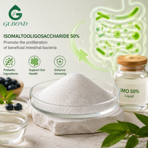 Ingrediente prebiótico OMI en polvo de isomaltooligosacárido al 50%