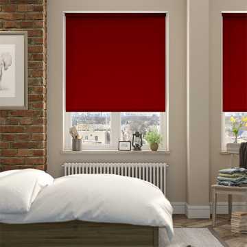 Custom long roller shades