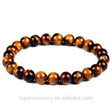 TBC6907-59 Tiger Eye Buddha Bangles Trendy Natural Stone Bracelet For Women 2017 New Brand