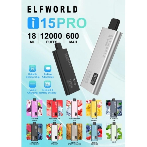 elfbar elfa master akku Elf Bar Lowit 12,000 (12K) 5% Disposable Pod – Punk Juice Vape Store main image 1