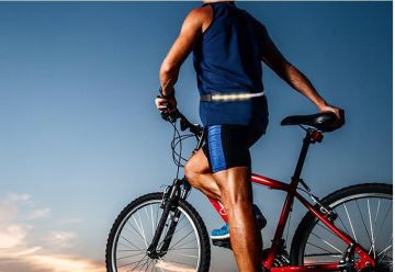 Newest waterproof USB Rechargeable LED Running Bicycle Light