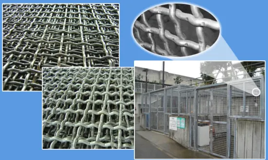 Galvanized Crimped Woven Wire Mesh