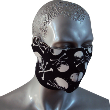Qh-5512 Devil Neoprene Half Face Mask