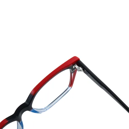 Veetus Unisex Retro Anti-Blue Light Glasses with Custom Myopia Lenses