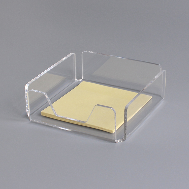 Functional Acrylic Name Card Holder Paper Organizer