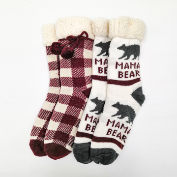 Klassiske kvinder Sherpa Home Socks