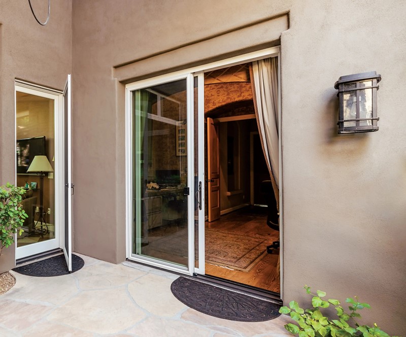 Wooden Sliding Glass Door