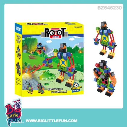 Building blocks toys assemble block toys robot